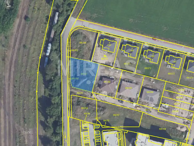 Prodej stavebního pozemku 776 m², Velký Osek – náhled fotky 2