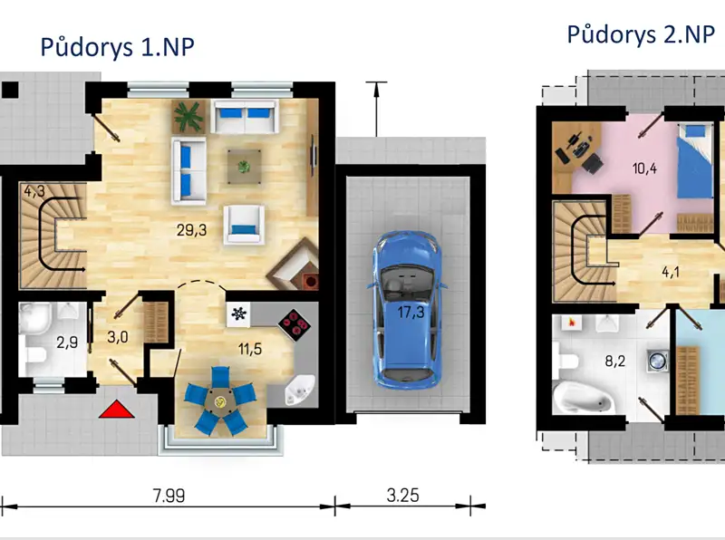 Prodej rodinného domu 99 m², pozemek 483 m², Zlatá – náhled fotky 3