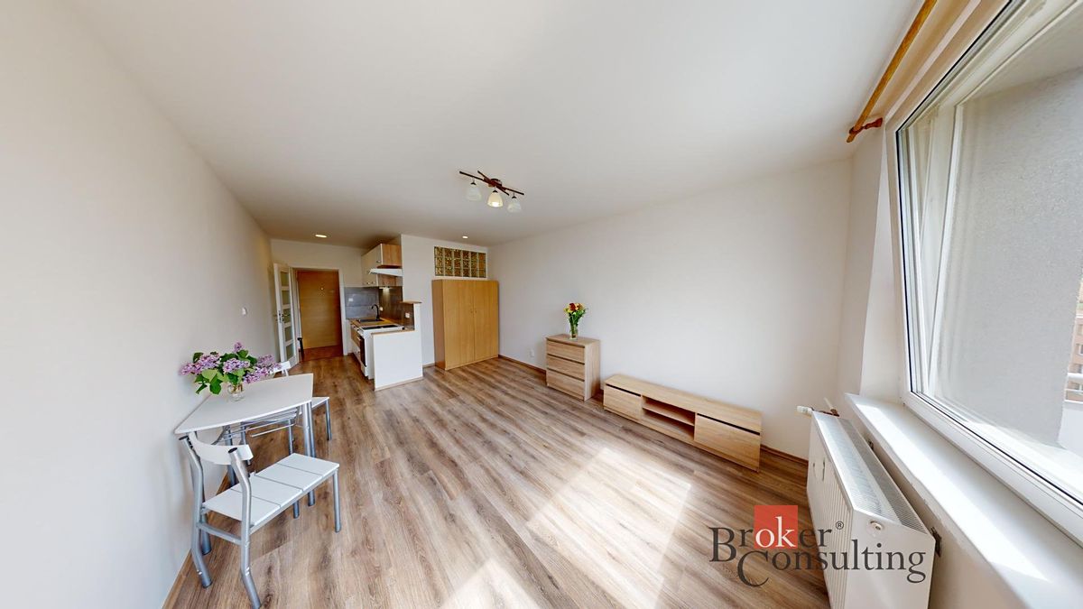 Pronájem bytu 1+kk 28 m²