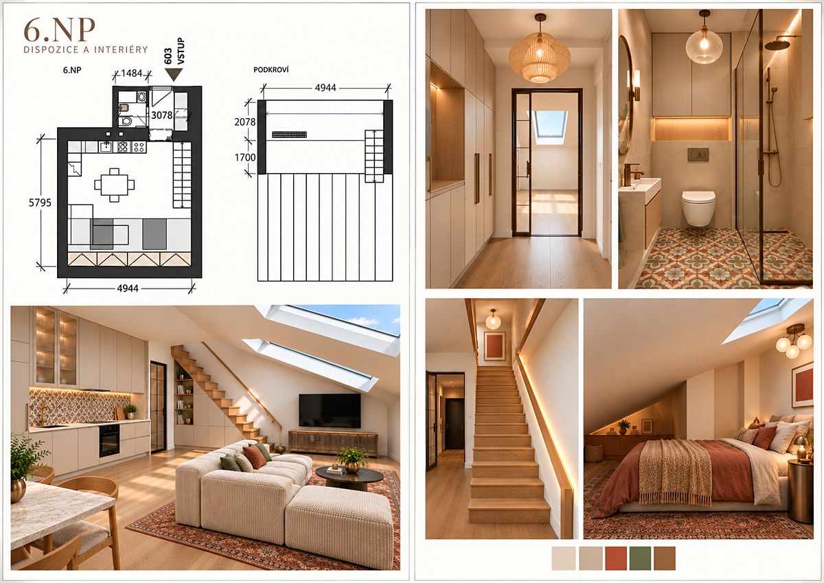 Prodej bytu 1+1 55 m², Praha – fotka 1 z 3