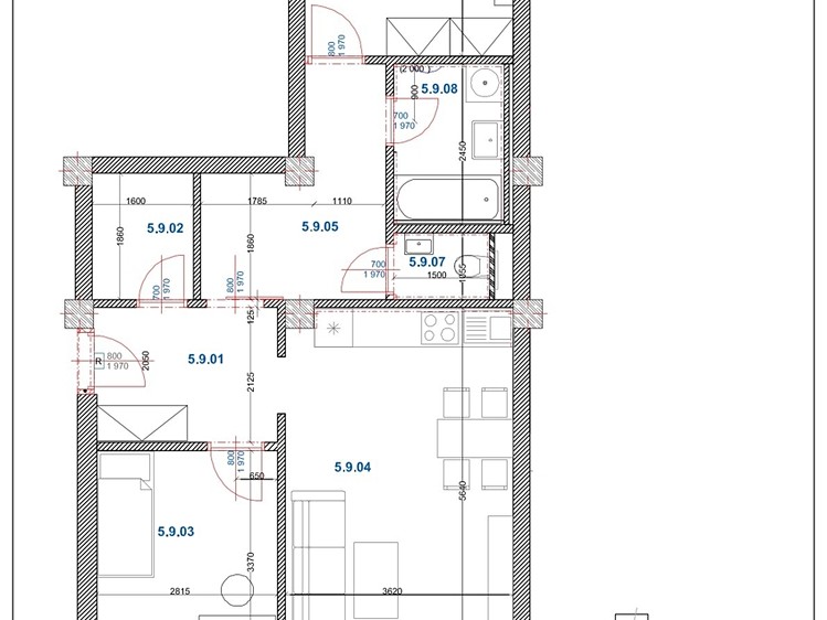 Wohnung 3+kk zur Miete, 64 m² (17 von 17)