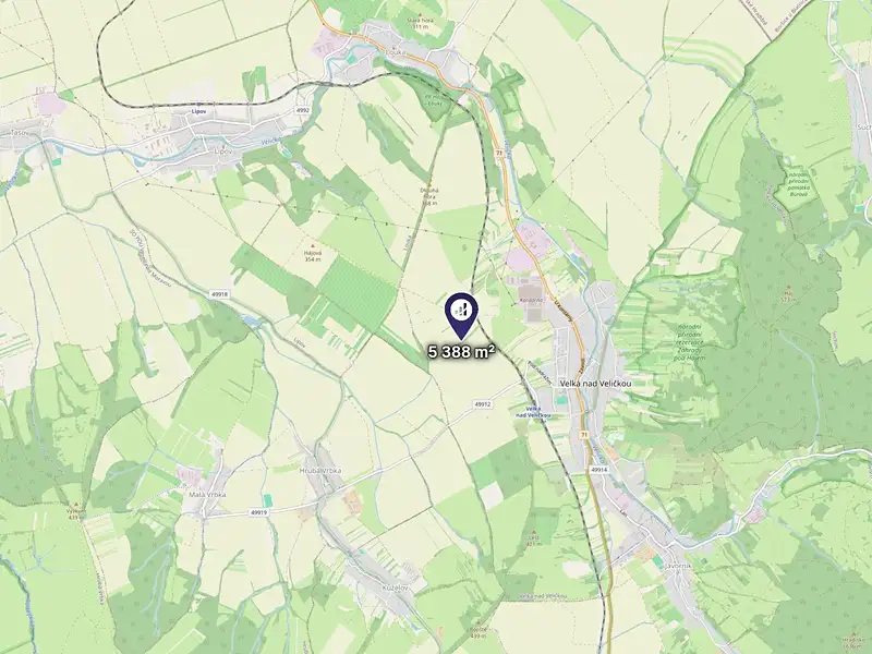 Prodej pole 5388 m², Velká nad Veličkou – náhled fotky 3