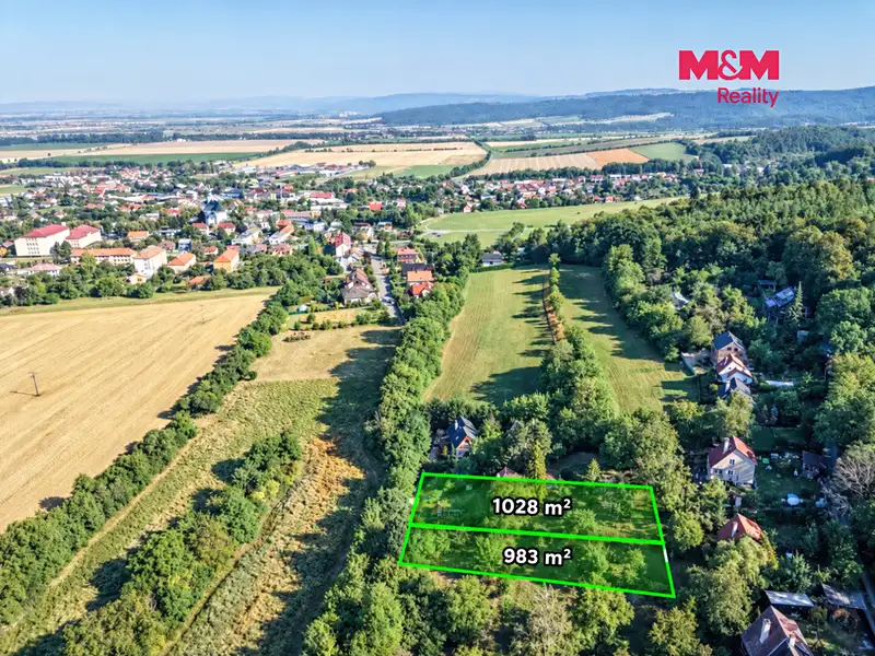 Prodej stavebního pozemku 983 m², Dolany – náhled fotky 2