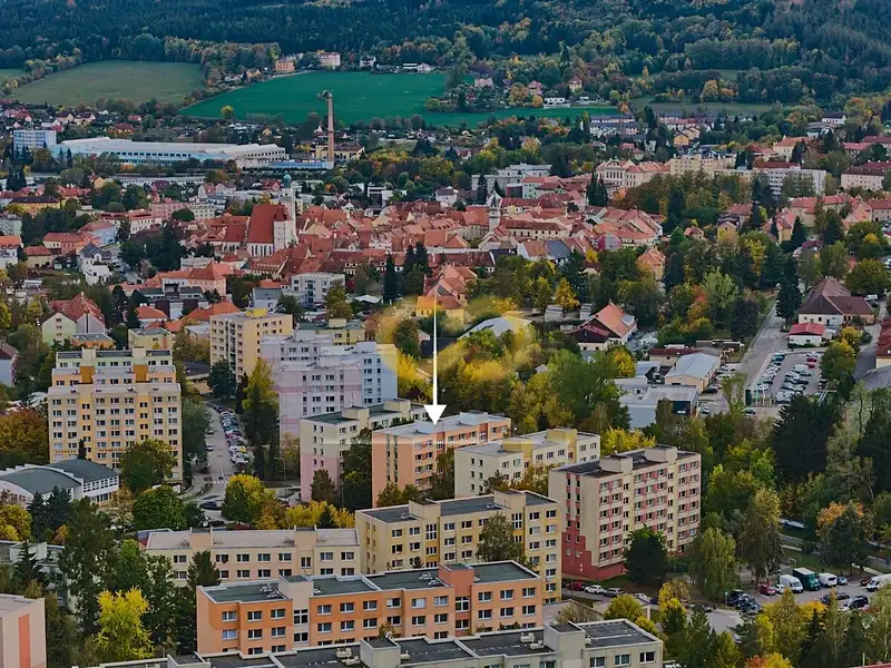 Prodej bytu 1+kk 20 m², Prachatice – náhled fotky 1