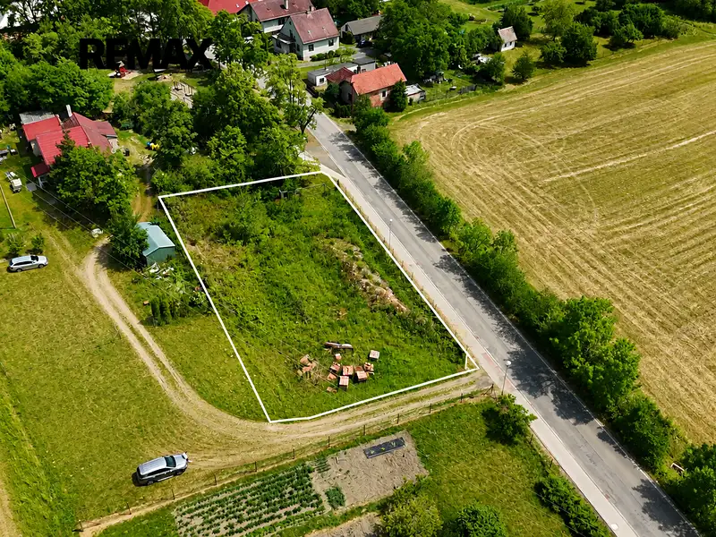 Prodej stavebního pozemku 1340 m², Žáky – náhled fotky 3