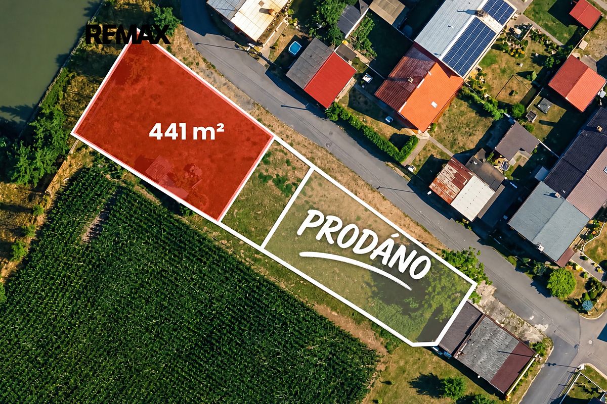 Prodej stavebního pozemku 441 m², Chotusice – fotka 1 z 3
