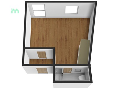 Wohnung 1+kk zur Miete, 29 m² (2 von 33)