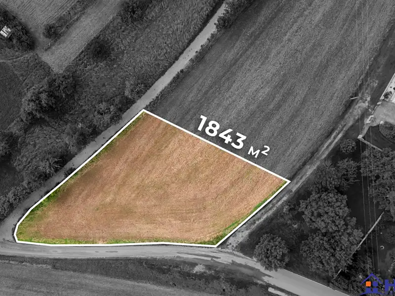 Prodej stavebního pozemku 1739 m², Vonoklasy – náhled fotky 2