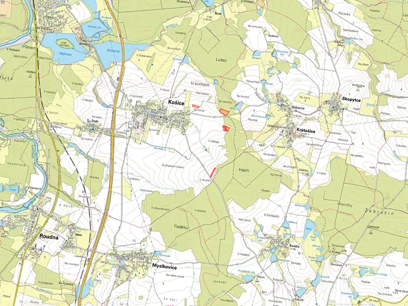 Prodej pole 30717 m², Košice – náhled fotky 3