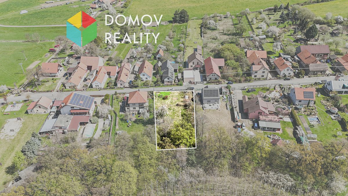 Prodej stavebního pozemku 1132 m², Skuhrov – fotka 1 z 3