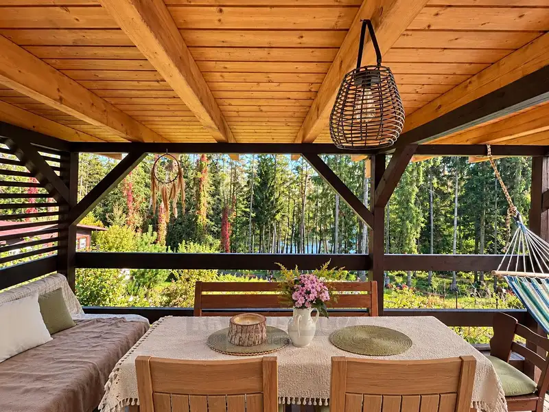 Prodej chaty 28 m², pozemek 223 m², Boršov nad Vltavou – náhled fotky 2