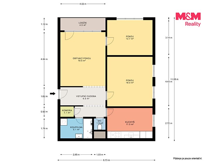 Wohnung 3+1 zum Kauf, 79 m² (16 von 30)