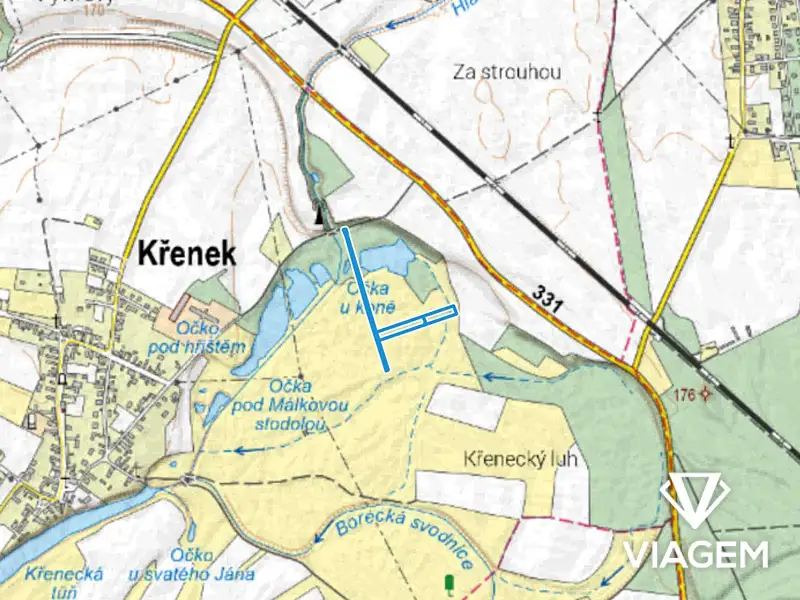 Prodej pole 5046 m², Křenek – náhled fotky 3