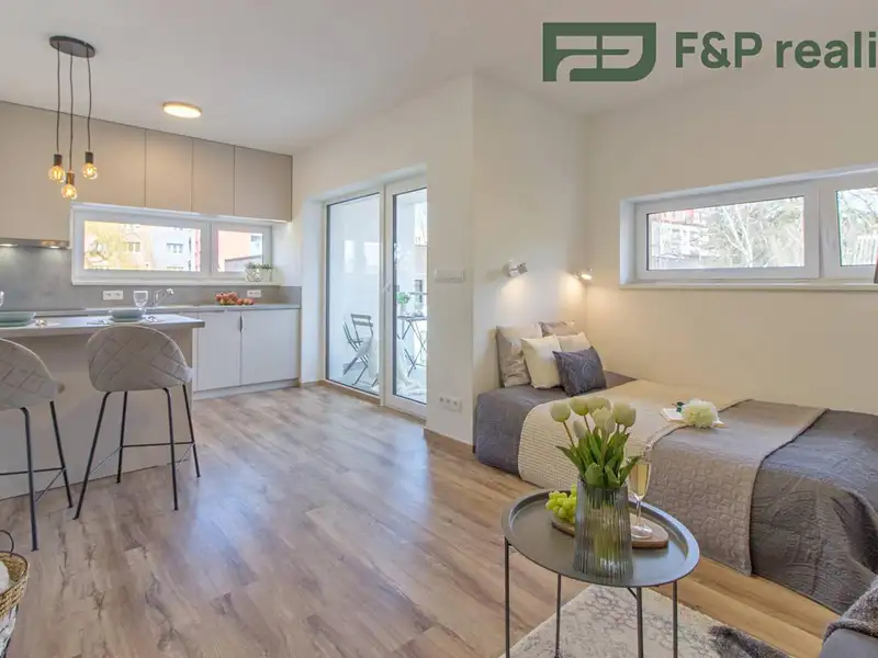Pronájem bytu 1+kk 33 m², Říčany – náhled fotky 1