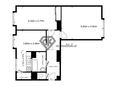 Квартира 3+kk на продаж, 60 м² (2 з 22)