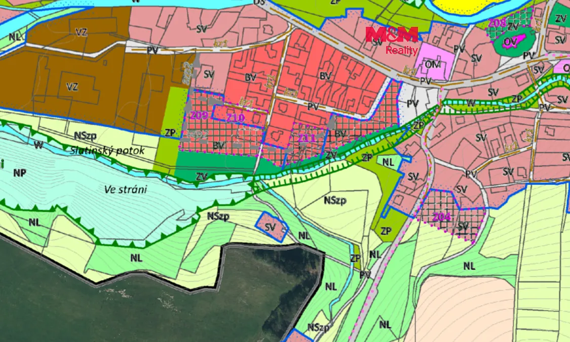 Prodej stavebního pozemku 1000 m²