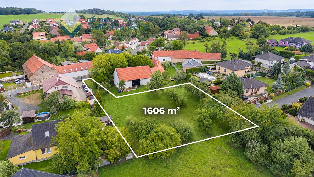 Prodej stavebního pozemku 1606 m², Přišimasy – fotka 1 z 3