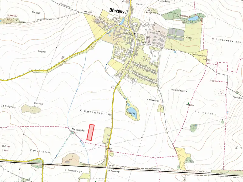 Prodej pole 9989 m², Břežany II – náhled fotky 2