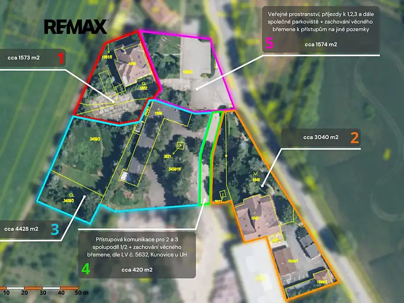 Prodej komerčního pozemku 4428 m², Kunovice – náhled fotky 1