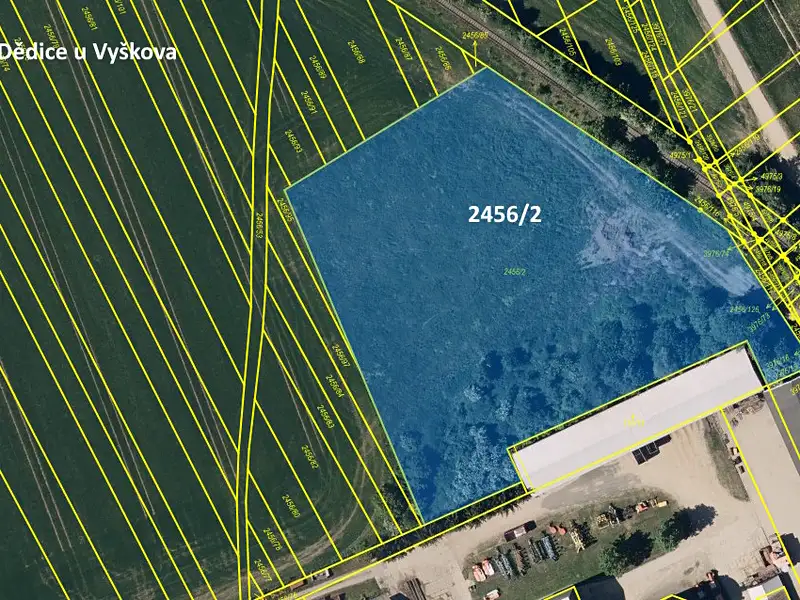 Dražba pozemku 8890 m², Vyškov – náhled fotky 1
