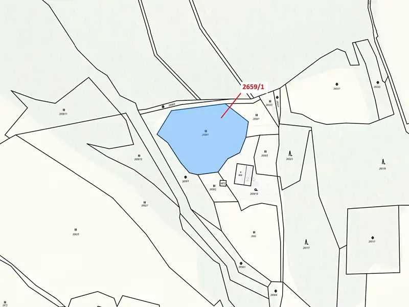 Dražba louky 3375 m², Valašská Bystřice – náhled fotky 3