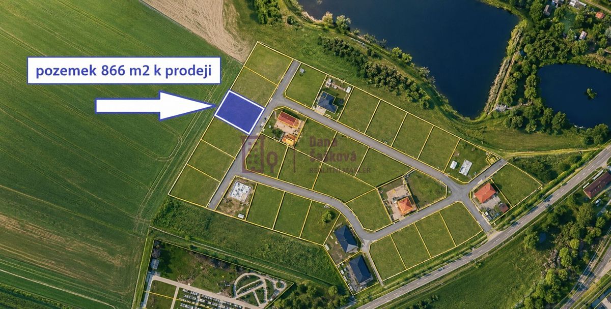 Prodej stavebního pozemku 866 m², Žirovnice – fotka 1 z 3
