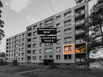 Wohnung 3+1 zum Kauf, 69 m² (2 von 20)