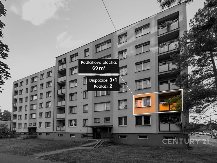 Wohnung 3+1 zum Kauf, 69 m² (2 von 20)