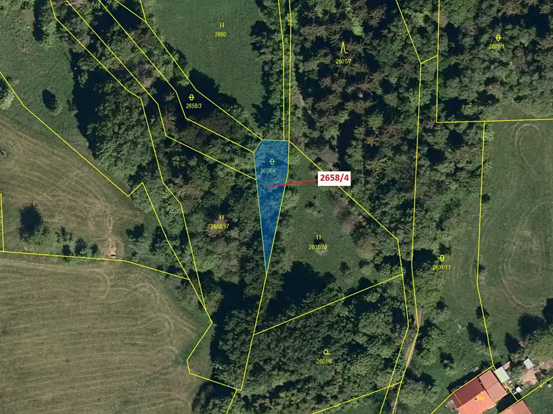 Dražba pozemku 370 m², Valašská Bystřice – náhled fotky 2