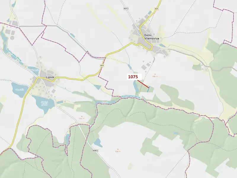 Dražba lesa 1134 m², Dolní Vilémovice – náhled fotky 1