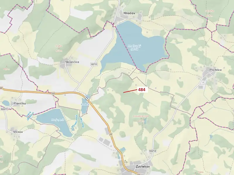 Dražba lesa 90 m², Zavlekov – náhled fotky 1
