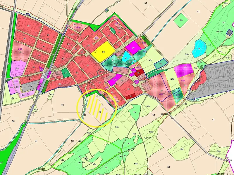 Prodej pole 30321 m², Kojetice – náhled fotky 3