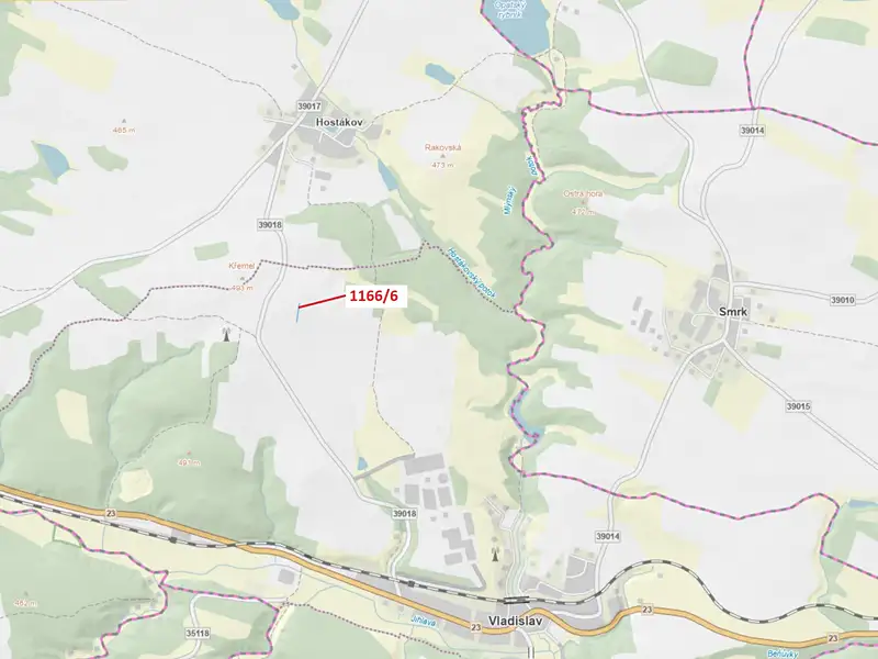 Dražba lesa 219 m², Vladislav – náhled fotky 1