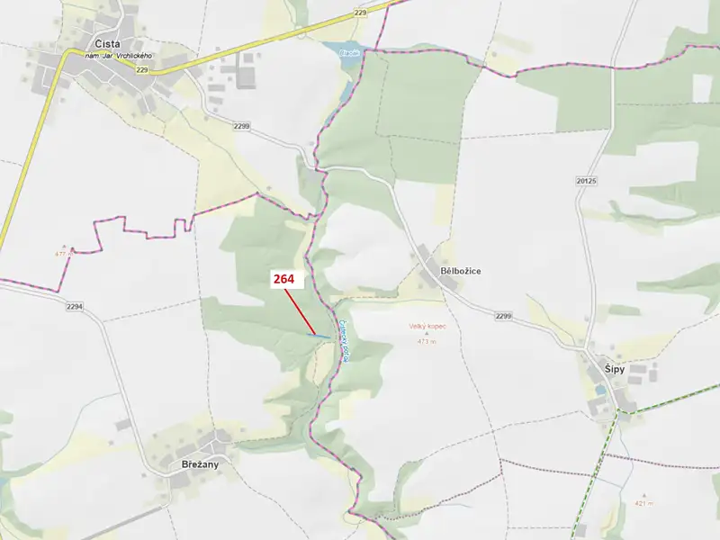Dražba pozemku 854 m², Břežany – náhled fotky 1