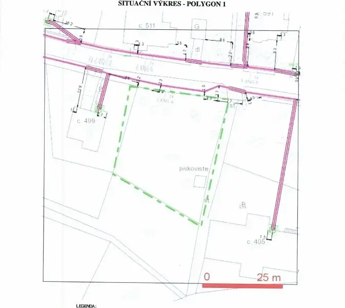 Prodej stavebního pozemku 1027 m², Zlaté Hory – náhled fotky 3