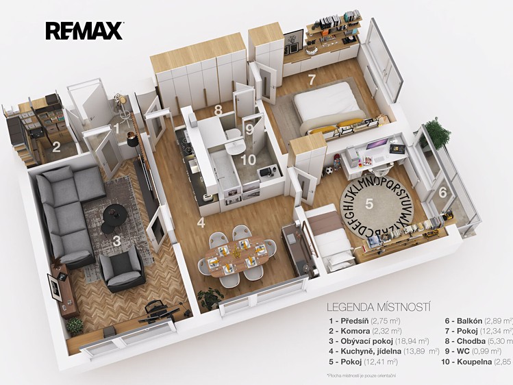 Prodej bytu 3+1, 73 m² (17 z 17)