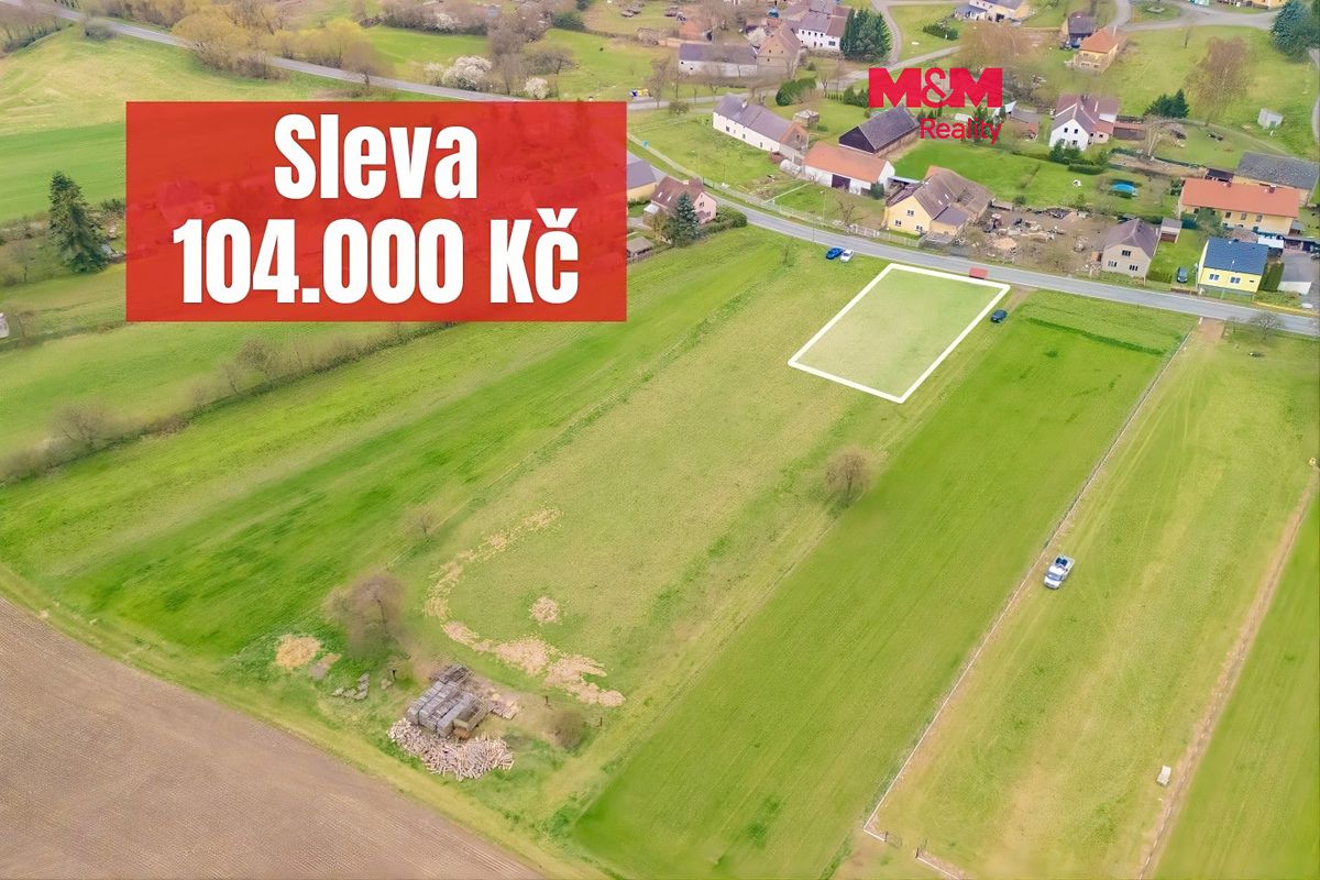 Prodej stavebního pozemku 1040 m², Horní Kozolupy – fotka 1 z 3