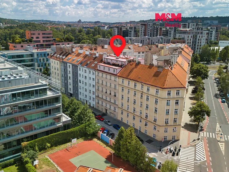 Prodej bytu 1+kk, 30 m², Praha, ul. U parního mlýna