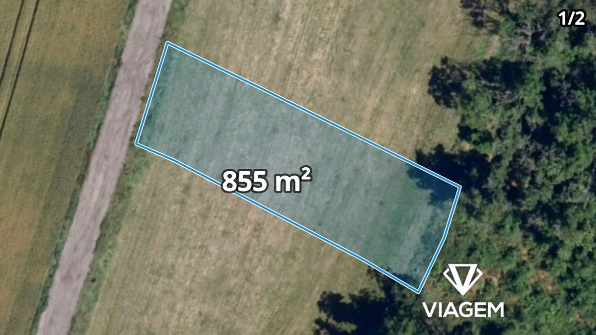 Prodej pole 4668 m², Ořechov – fotka 1 z 3