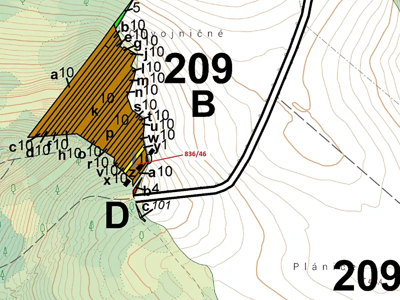 Dražba lesa 594 m², Ketkovice – náhled fotky 3