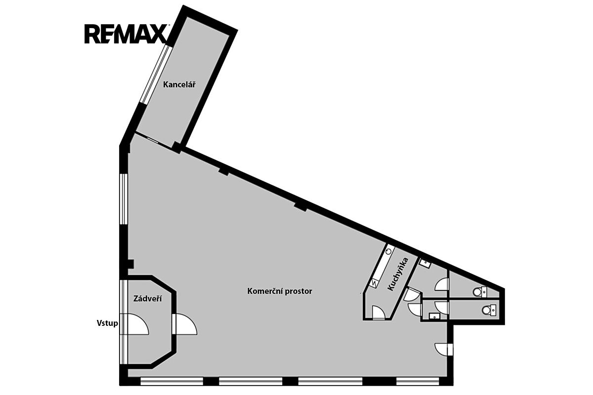 Prodej obchodního prostoru 141 m² – fotografie 2