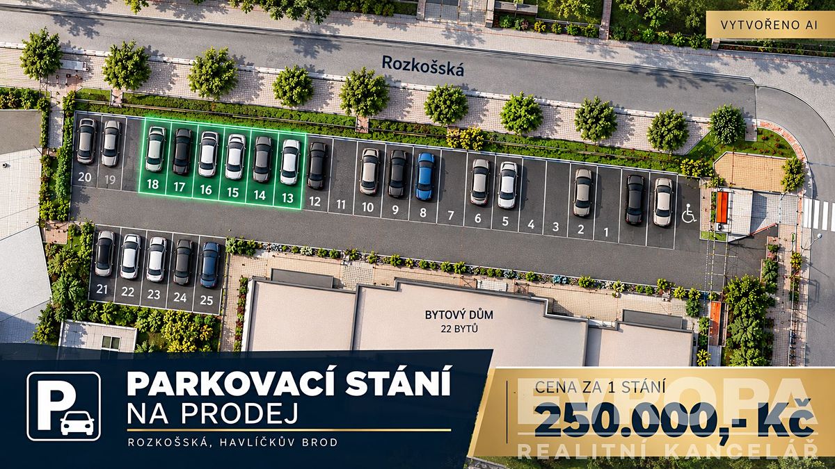 Prodej pozemku 13 m²