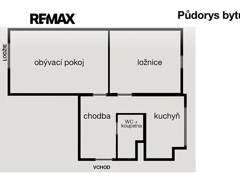 Prodej bytu 2+1 53 m², Postoloprty – náhled fotky 2