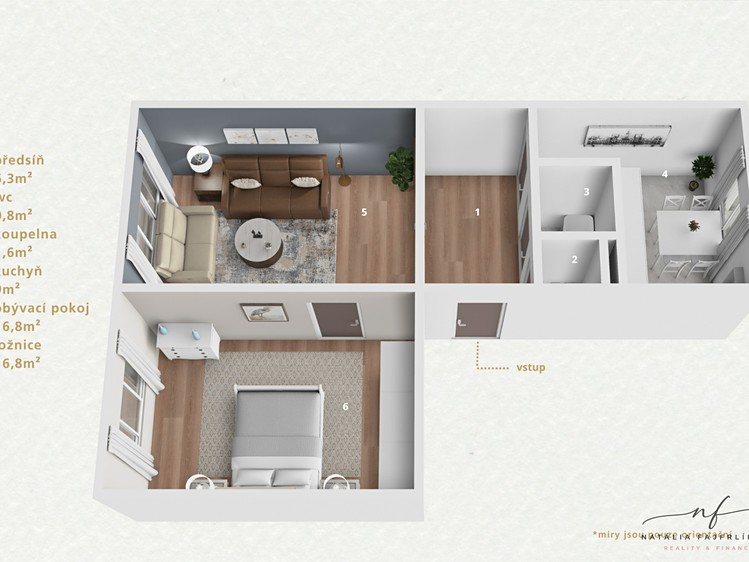 Wohnung 2+1 zum Kauf, 54 m² (21 von 21)