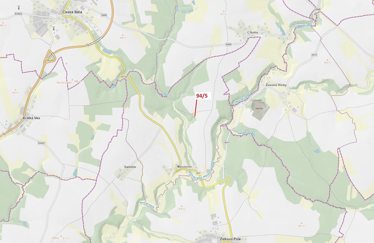 Dražba lesa 119 m², Žižkovo Pole – fotka 1 z 3