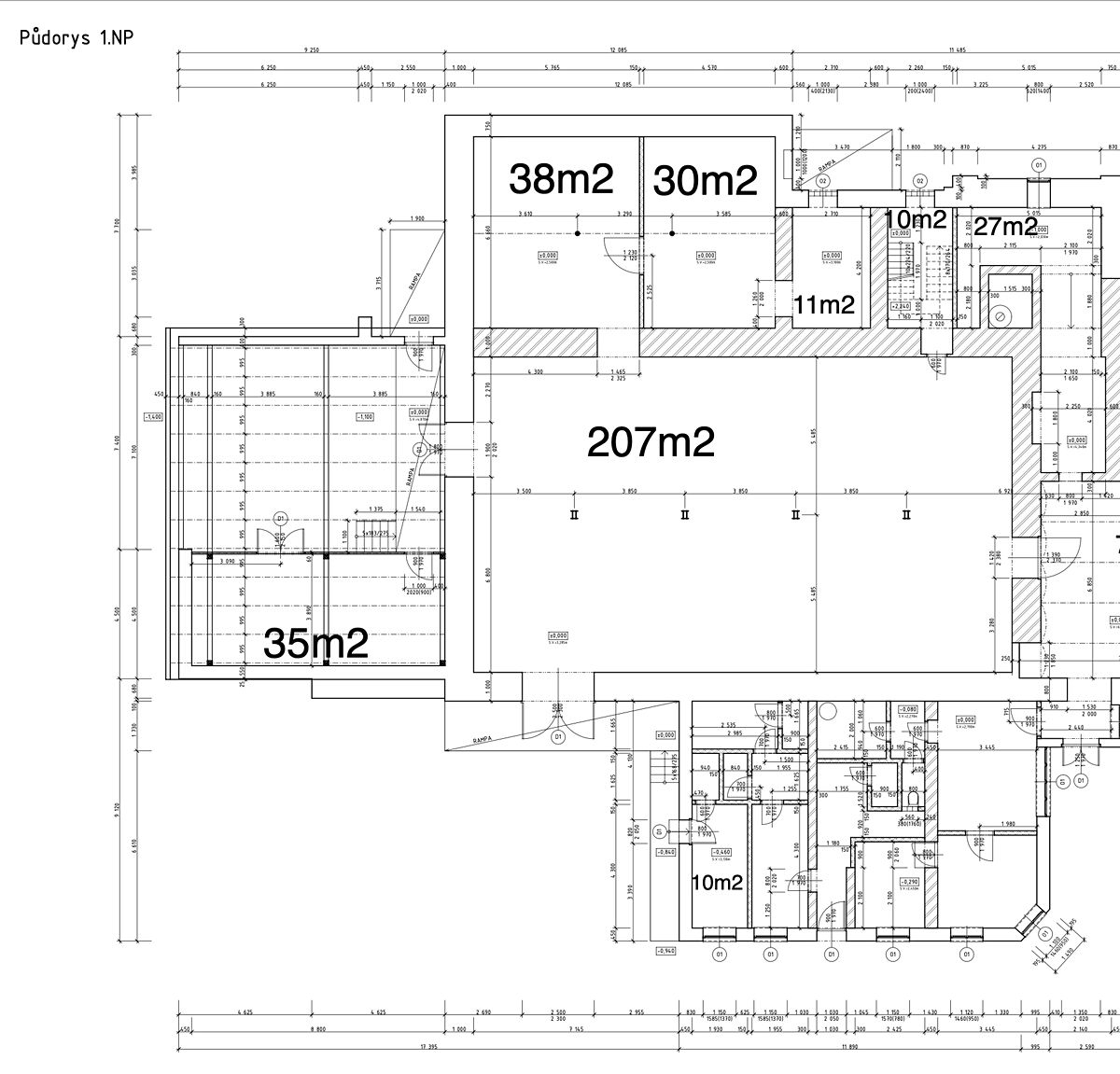 Pronájem skladového prostoru 310 m², Vítkov – fotka 1 z 3