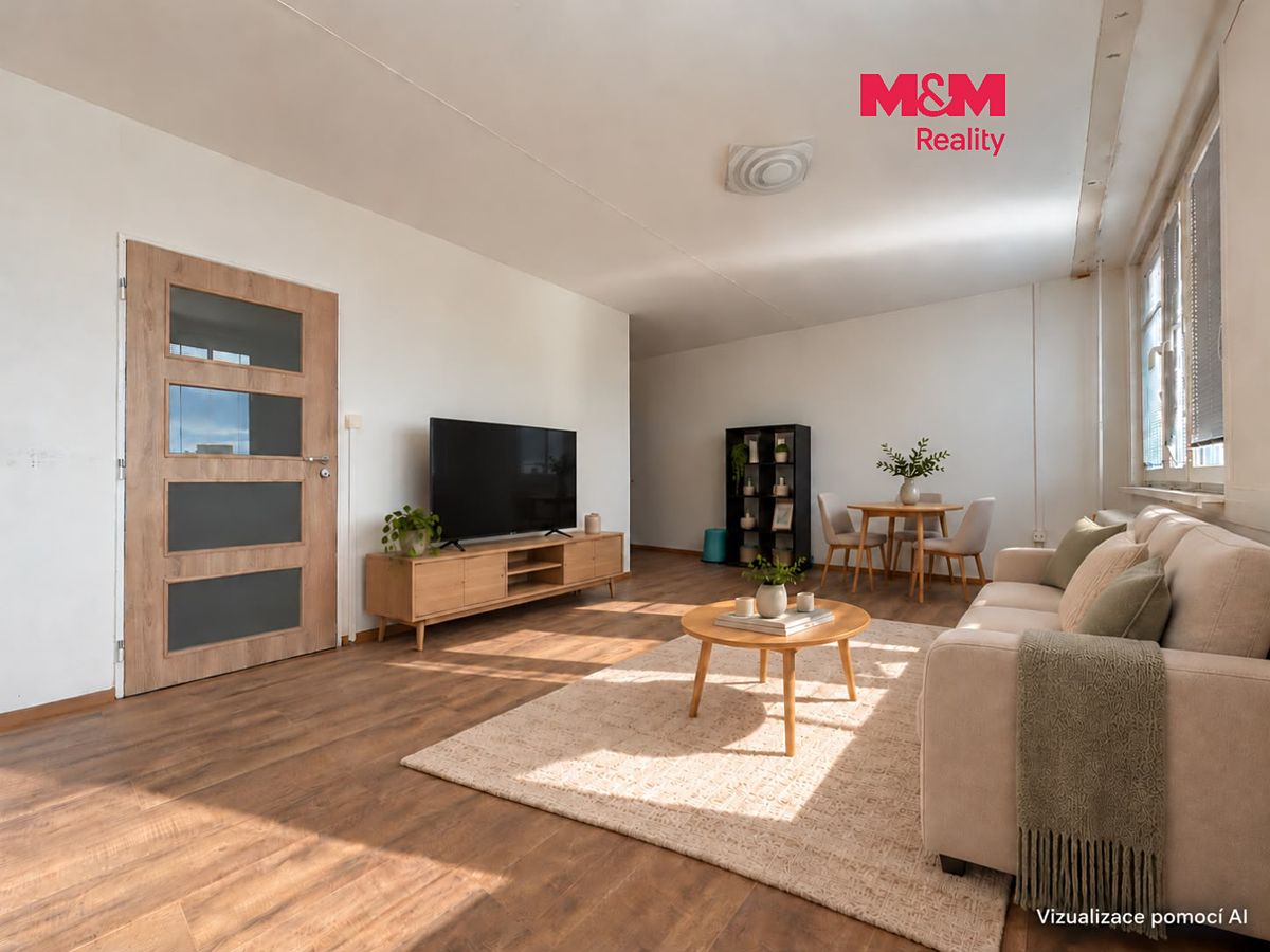 Pronájem bytu 1+kk 36 m², Praha – fotka 1 z 3