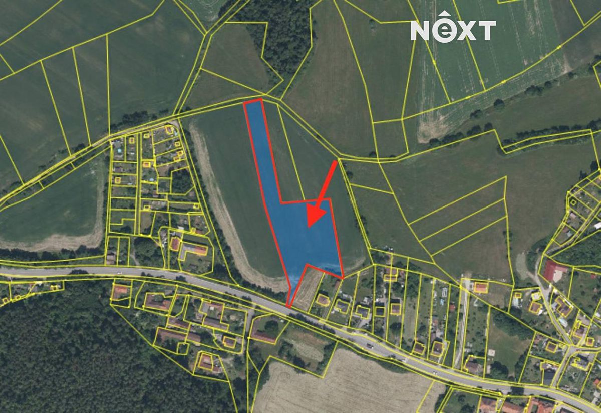 Prodej stavebního pozemku 7823 m², Strakonice – fotka 1 z 3