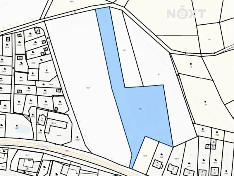 Prodej stavebního pozemku 7823 m², Strakonice – náhled fotky 2