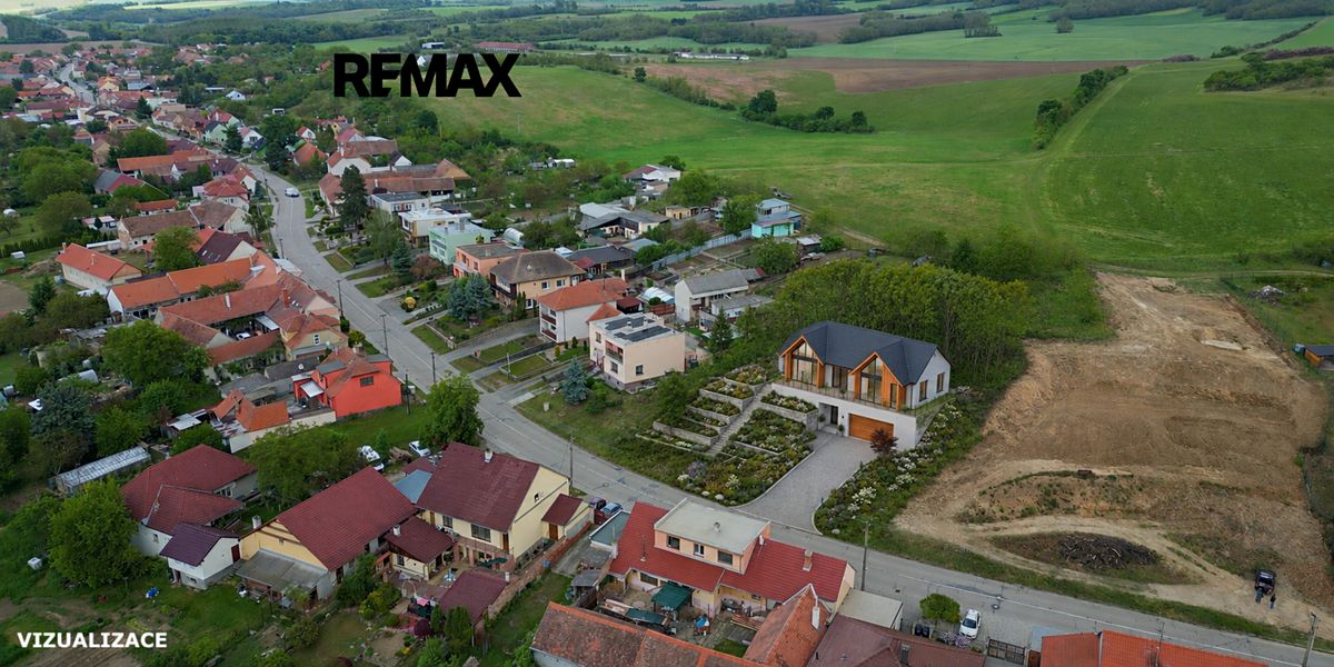Prodej stavebního pozemku 1501 m², Hostěradice – fotka 1 z 3